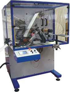 Daco 3 - Inline turret rewinder for high speed rewinding of labels