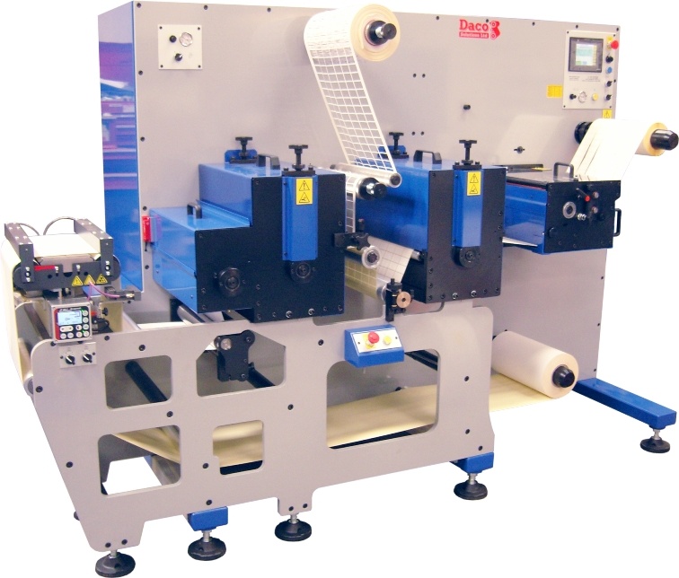 Rotary Die Cutter Plain Label Production Daco D250 / 350